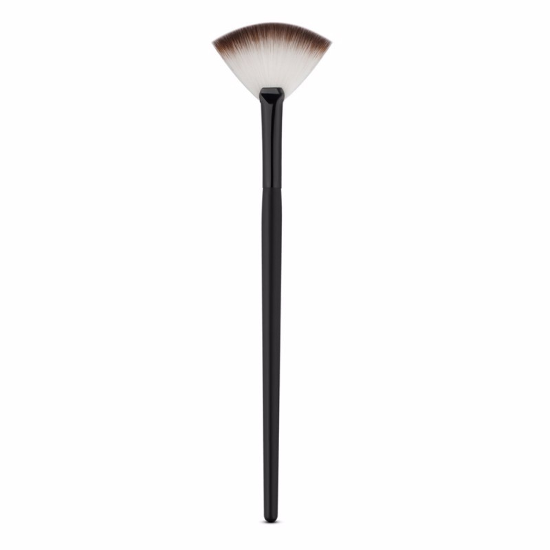 Professional Fan Makeup Brushes Face Highlighting Make Up Cosmetic Brush