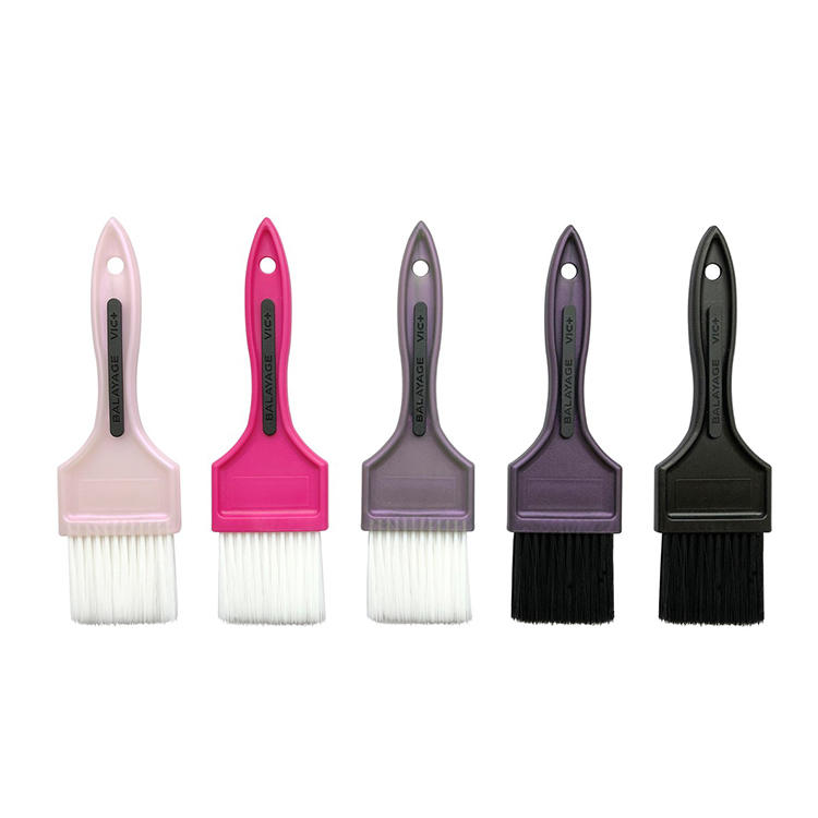 Professional wholesale hair dye comb colorful hair tint brush for salon
