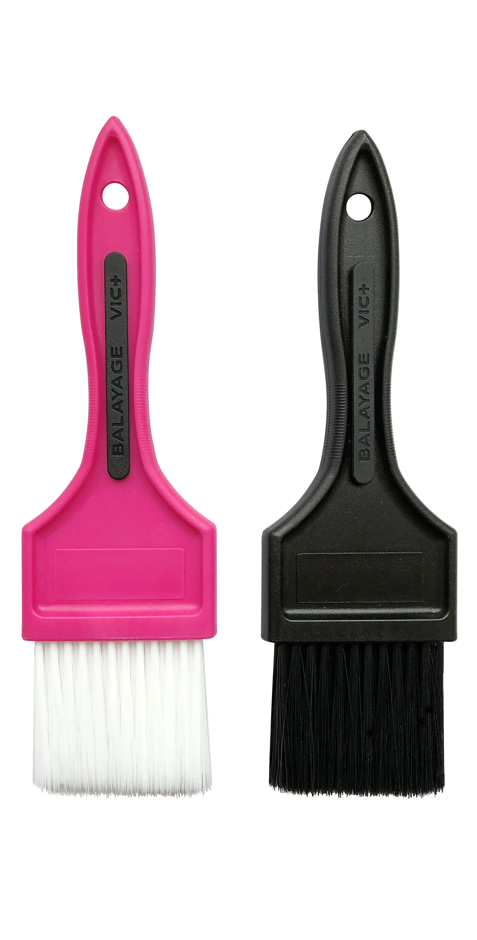 plastic custom colorful long handle hair color brush Hair salon color dye brush