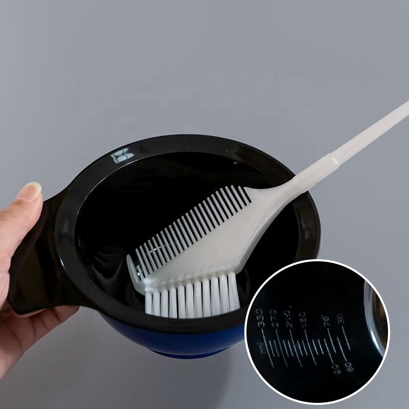 Colorful Salon Hairstyling Barber Bleach DIY Application Highlight Mixing Coloring Plastic Tinting Bowl