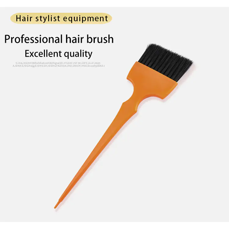 Hot sale Professional Hair Salon tools RAINBOW dye tinting brushes toolstint hair color brush