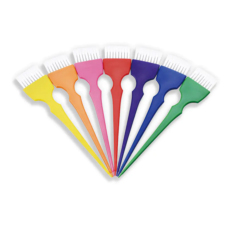 Professional Plastic High Quality Salon Hair Color Dyeing Brush Hair Tinting Brush Set
