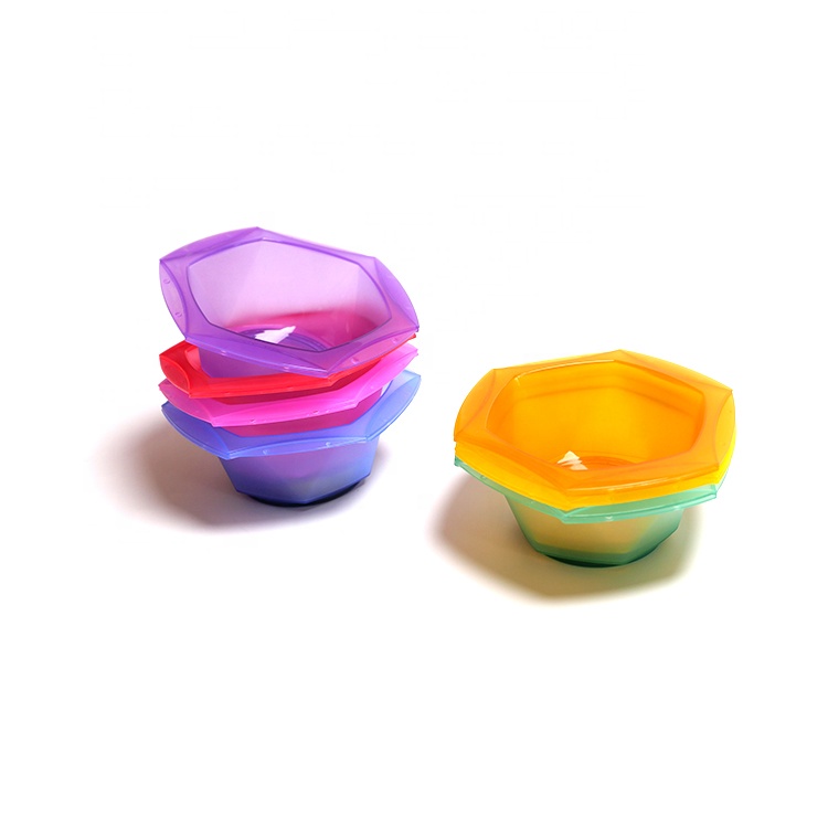 Colorful dyeing bowl professional salon use hairdressing tool