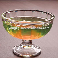 2015 Hot selling ice cream glass,ice cream glass containers,glass ice cream bowl