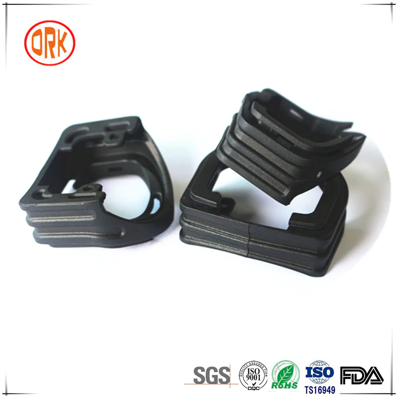 Black Custom NBR EPDM Rubber Parts for Machine