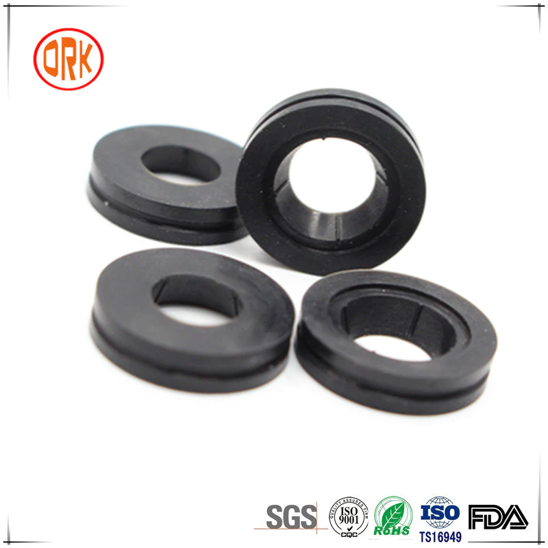 Antiaging Molded Black Rubber Parts for Machines