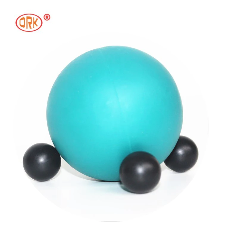 Colored Silicone Good Elongation Rubber Ball