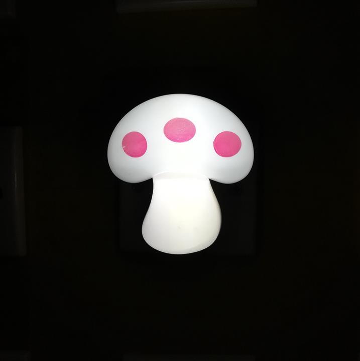 hot sale OEM W116 The mushroom lamp switch plug in led night light For Baby Bedroom wall decoration