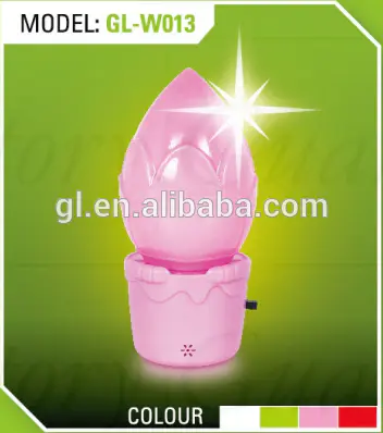 W013 Flower shape LED night light mini switch plug in for kids baby bedroom