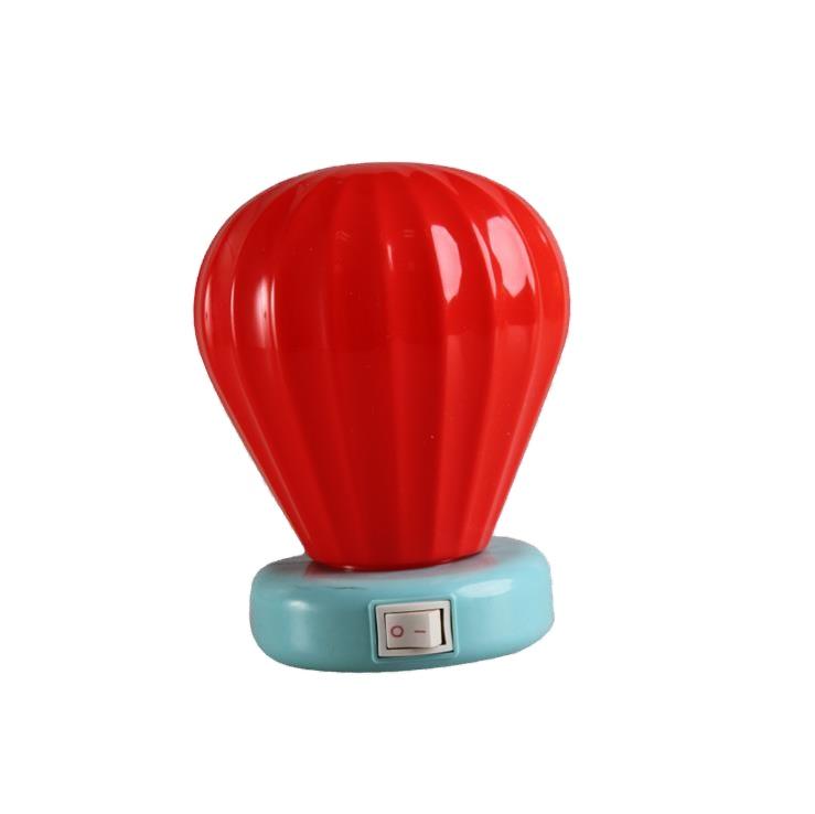 W072 OEM Cartoon cute gifts mini switch plug in balloon LED night light 0.6W AC 110V 220V