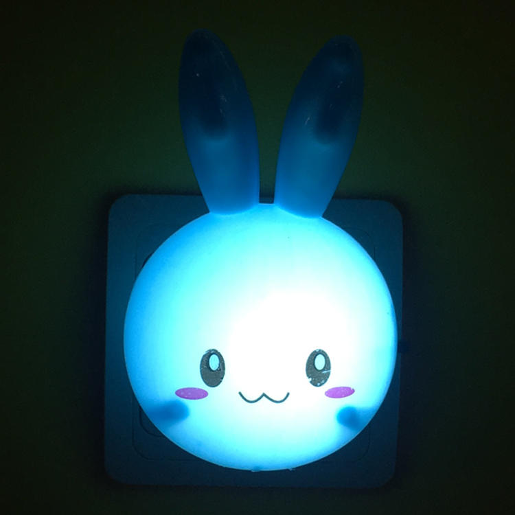 Lopunny long eared rabbit shape 4 SMD mini switch plug in night light 0.6W AC 110V 220V W062