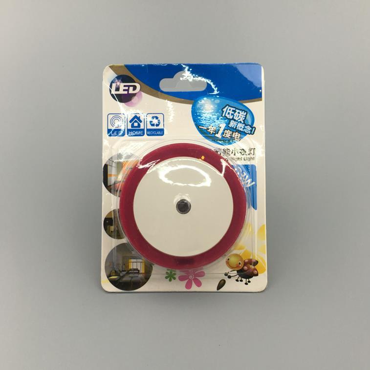 hot sale OEM W106 US mini induction of the round switch plug in led night light For Baby Bedroom