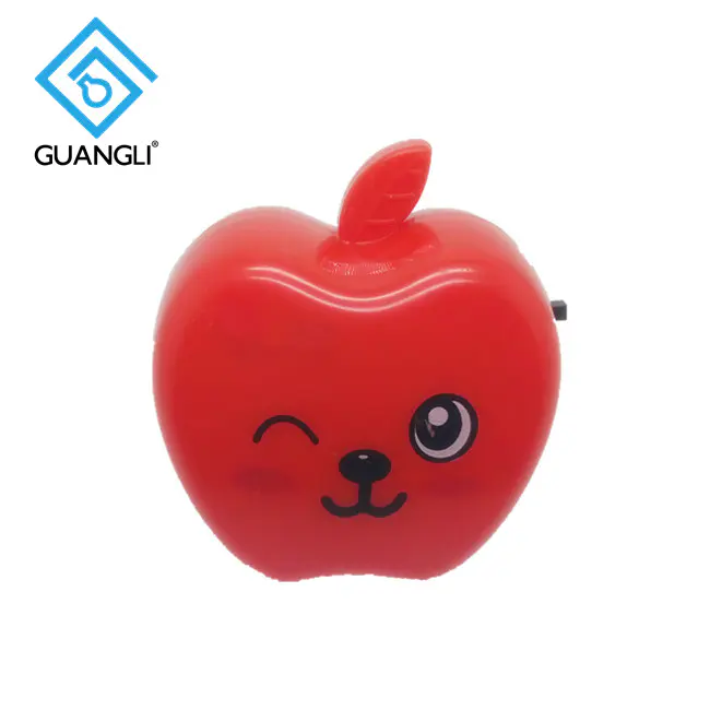 Fruit Apple shape plug in switch cartoon night light