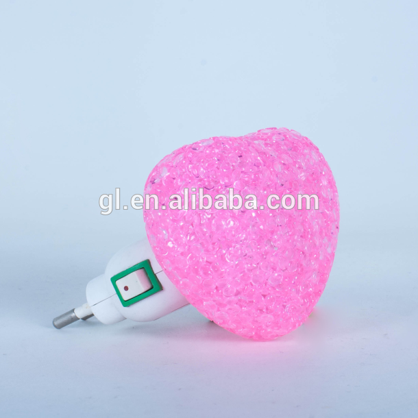 OEM GL-A12 star EVA mini switch LED nightlight CE ROHS approved HOT SALE promotional gift items