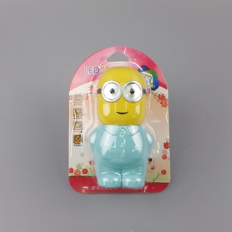 hot sale OEM W121 Popular Minions switch plug in led night light For Baby Bedroom child gift wall decoration