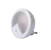 OEM W057 Creative Round shape 4 SMD mini sensor plug in LED night light for baby bedroom