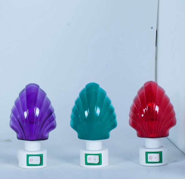 OEM A01 mini colorful Sea shell switch nightlight CE ROSH approved HOT SALE promotional gift items