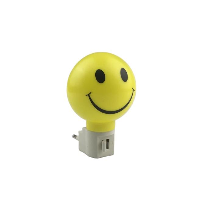 OEM A61-S smile pattern plastic mini switch nightlight CE ROSH approved HOT SALE promotional gift items