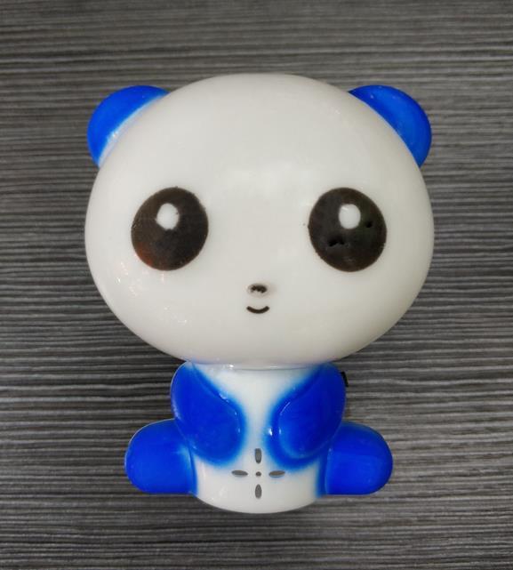 GL-W008 Cute Panda Cartoon animal kids night light Bed Desk Table Lamp Sleeping Gift plug in lighting
