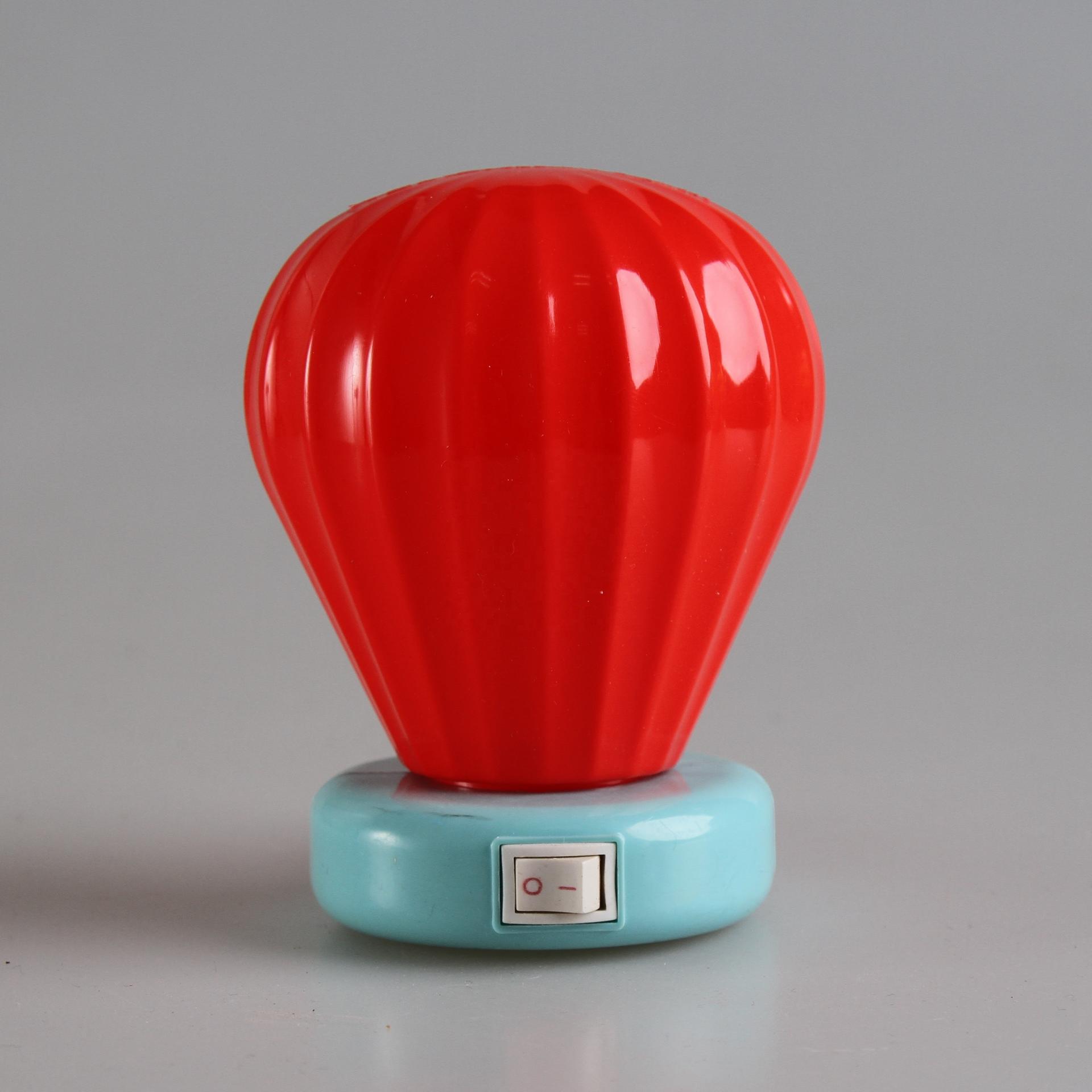 W072 Cartoon cute gifts mini switch balloon LED plug in night light 0.6W AC 110V 220V