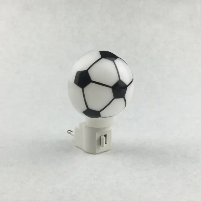OEM A61-RBaseball pattern plastic mini switch nightlight CE ROSH approved HOT SALE promotional gift items