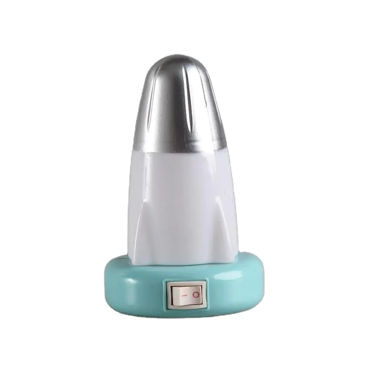 W076 OEM mini switch plug in rocket night light cute gift For Children Baby Bedroom