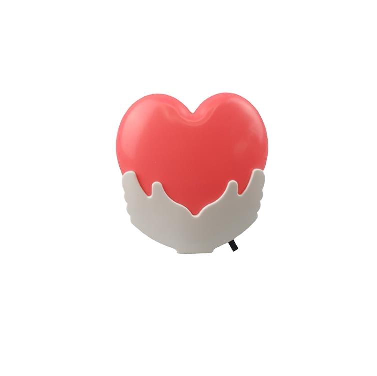 hot sale OEM W120 Heart in hand switch plug in led night light For Baby BedroomValentine's day gift