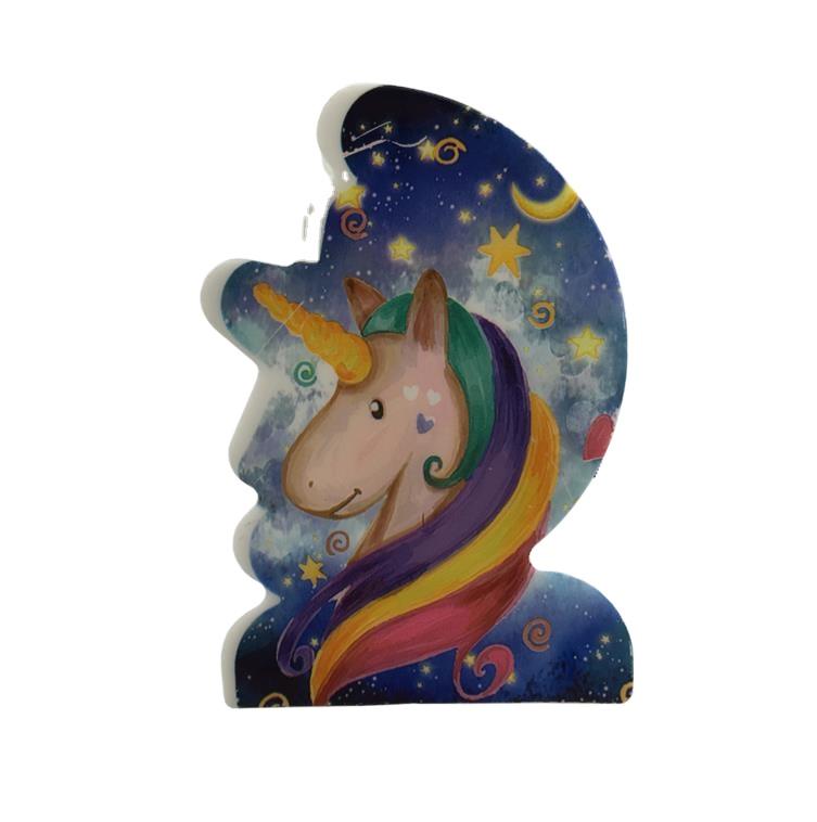 W089 4SMD mini switch plug in moon and star Unicorn room usage night light For Baby Bedroom cute gift