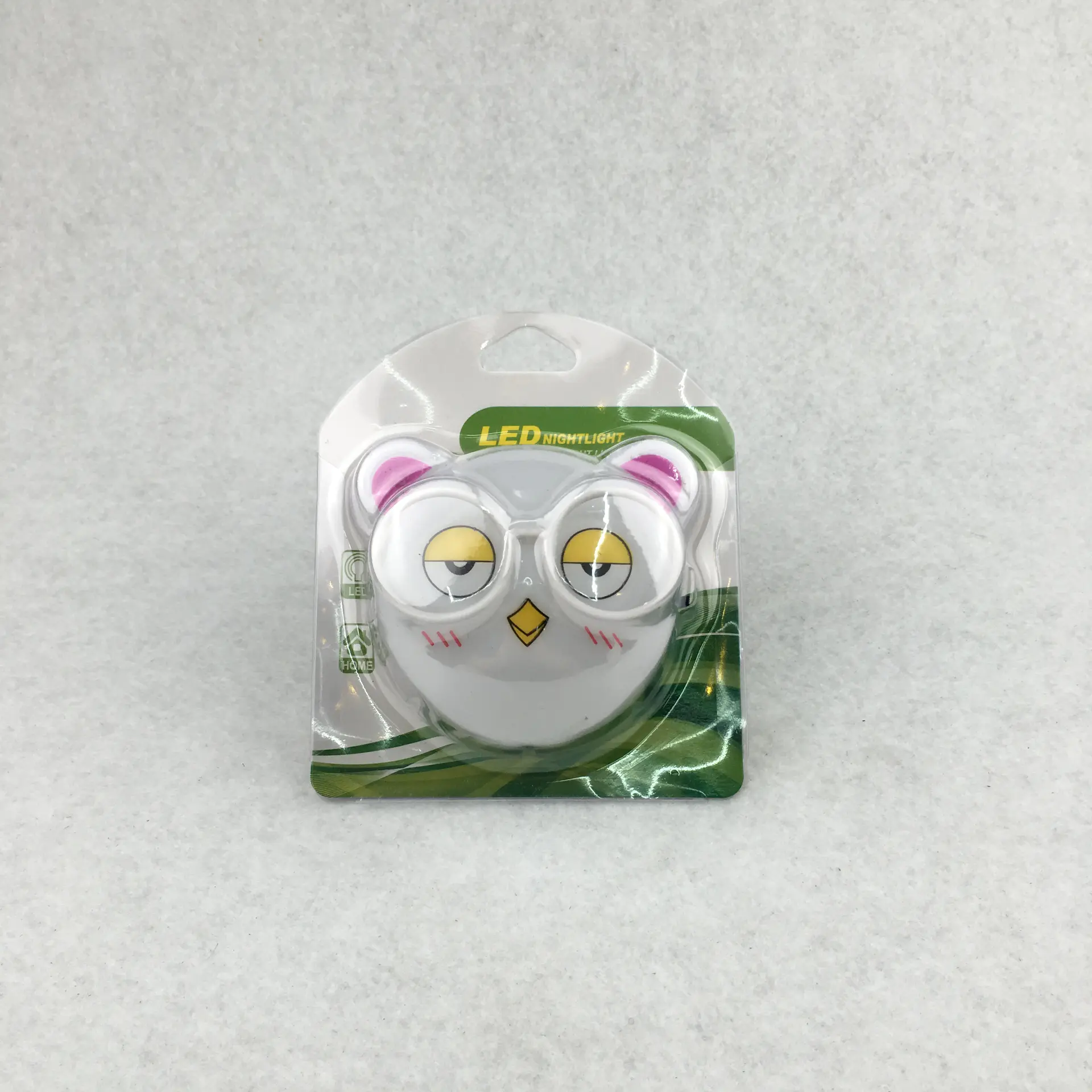 plug in night light with 0.6W and 110V or 220V W025 KITTY Animal cat shape LED SMD mini switch
