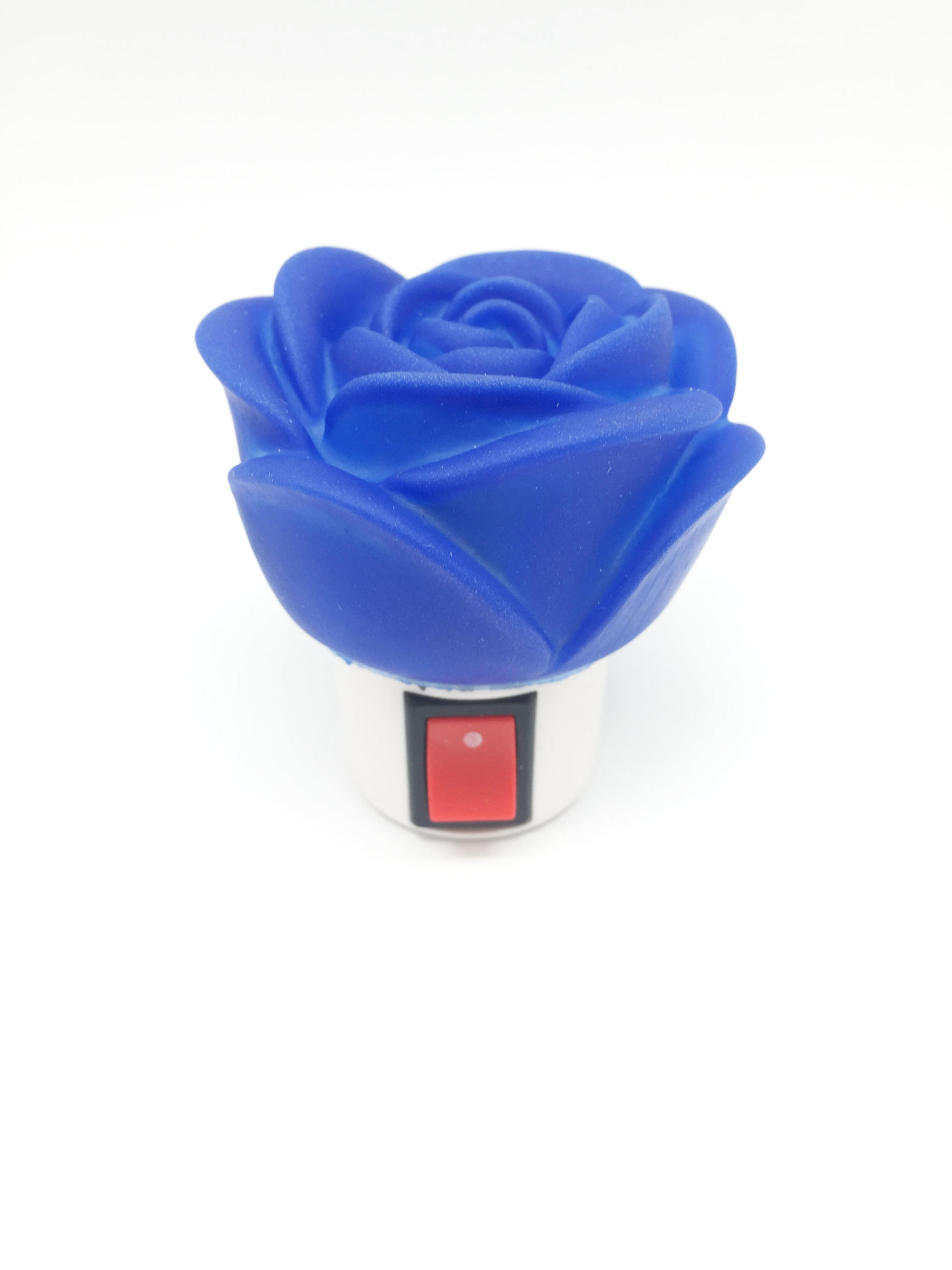 Rose shape LED mini switch plug in night light for kids bedroom with 0.6W and 110V or 220V