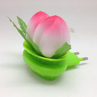 OEM fruit peach shape LED SMD mini switch plug in night light with 0.6W and 110V or 220V W014