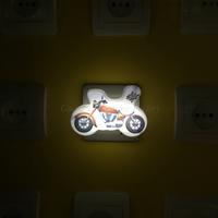 4SMD mini switch plug in motorbike Motorcycleroom usege night light For Baby Bedroom cute gift W012