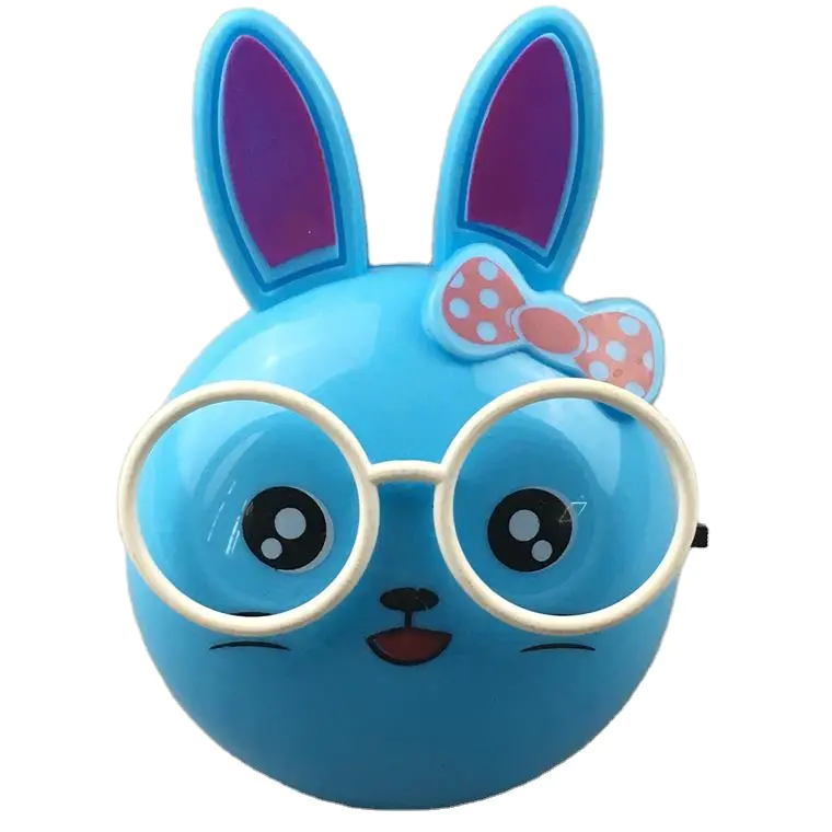 W099 US mini eyes rabbit switch plug in led night light For Baby Bedroom