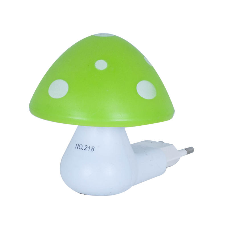 OEM 1.5W AC 110V or 220V W022 Mushroom shape 16SMD mini switch plug in table lamp night light