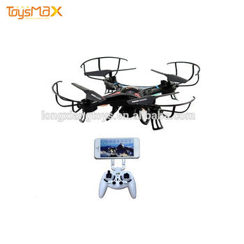 Quad copters helicopter, 2.4G drone avec camera with colorful lights