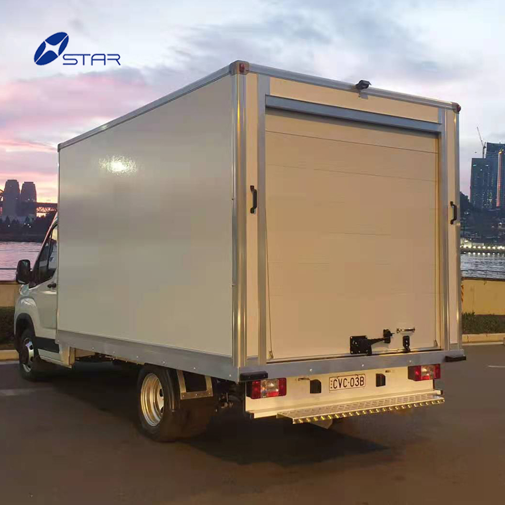 Automatic Aluminum Roller Shutter Door of Refrigerated Truck Rv Van Food Truck Cargo Trailer Security Steel Door