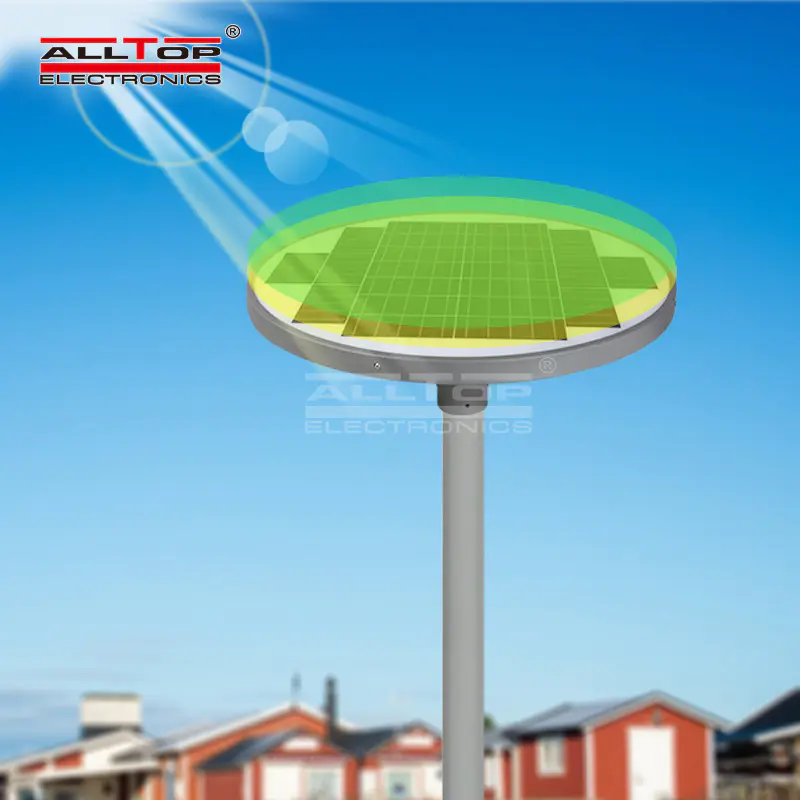 ALLTOP Hot sale aluminum outdoor road solar light park ip65 30w 60w led garden solar light