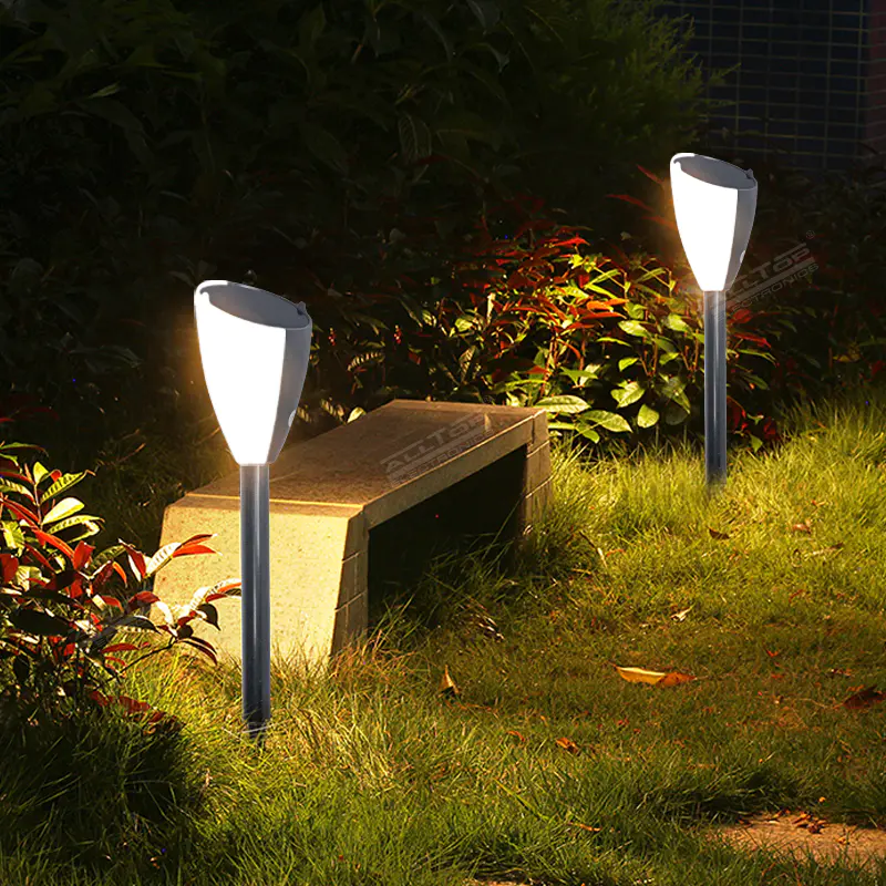 ALLTOP Outdoor IP65 Landscape Decoration lawn lamp LED Garden Solar Christmas Music garden pathway stake Light