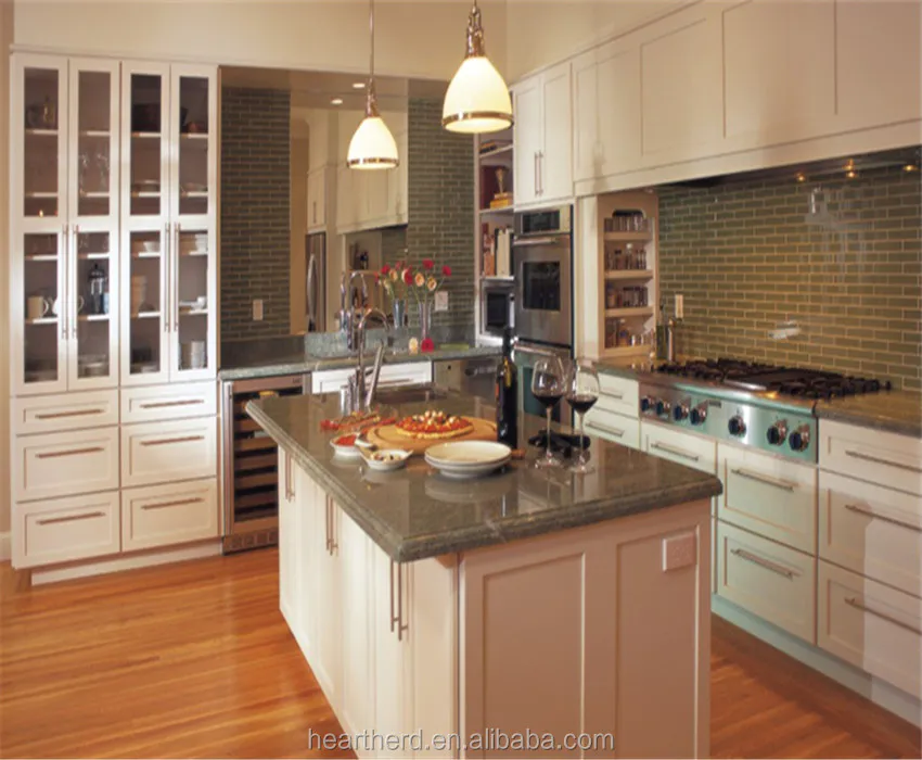 Modern Display Wooden Kitchen Designs with Good Quality