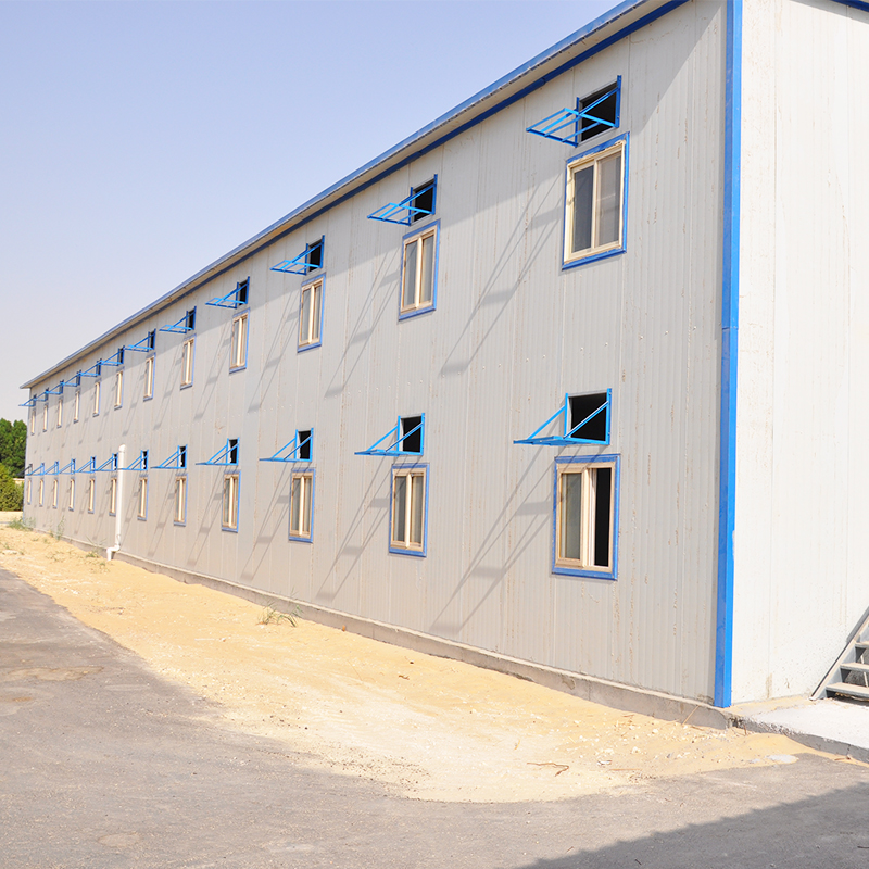 CE certificated real estate flexible size prefabricated temporary housing