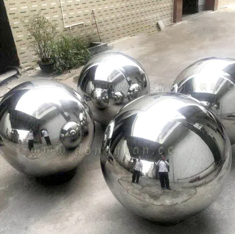 Garden Decorative 500mm Stainless Steel Metal Balls