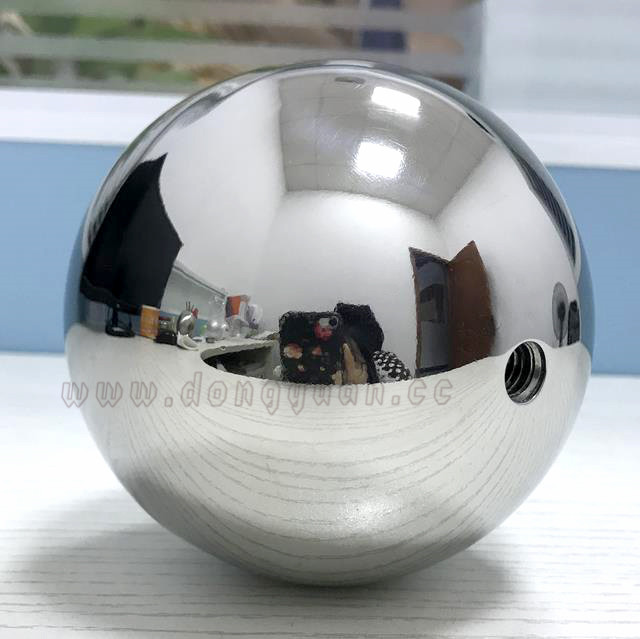 Stainless Steel Sphere as Tesla Coil