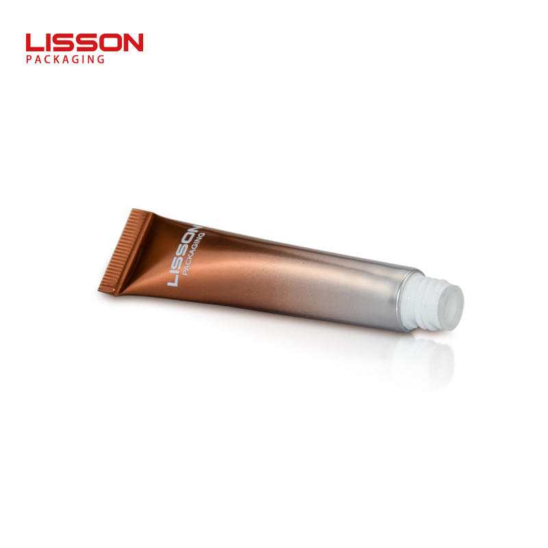 D16 custom lip gloss tubes with brush cosmetic packaging tube