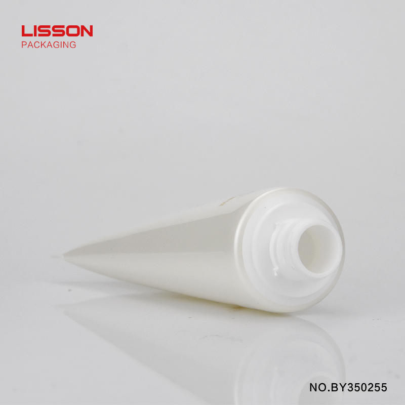 60g empty airless cosmetic pump tube packaging for lotion/cream