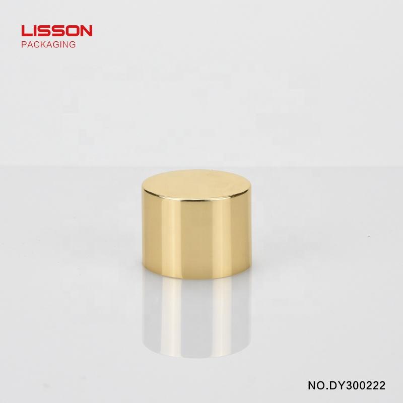 30ml 50ml 80ml BB Cream Round Soft Cosmetic Tubes Packaging With Gold color Screw Cap