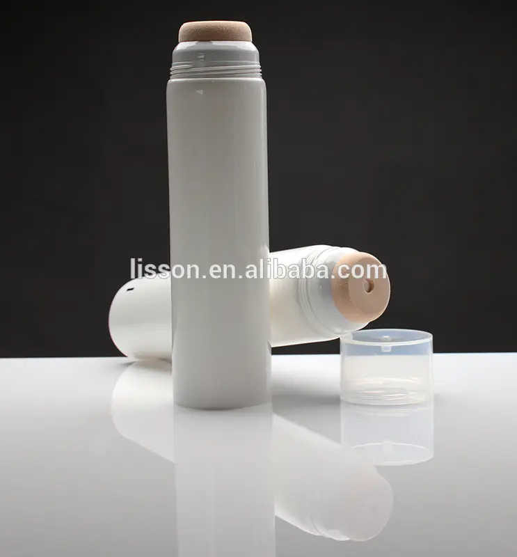 D50 sponge applicator tube packaging for sunblock or body lotion