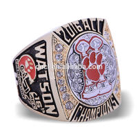 Wholesale cheap custom logo printed replica fantasy soccer football championship rings