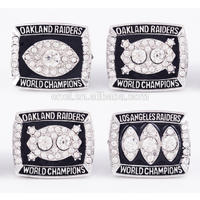 Accessories custom oakland raiders championship rings replica high quality replica signet ring for men