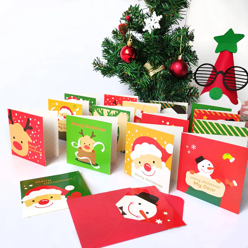 Wholesale Custom Printing Greetings Cards Christmas Buy Gift Card Glitter