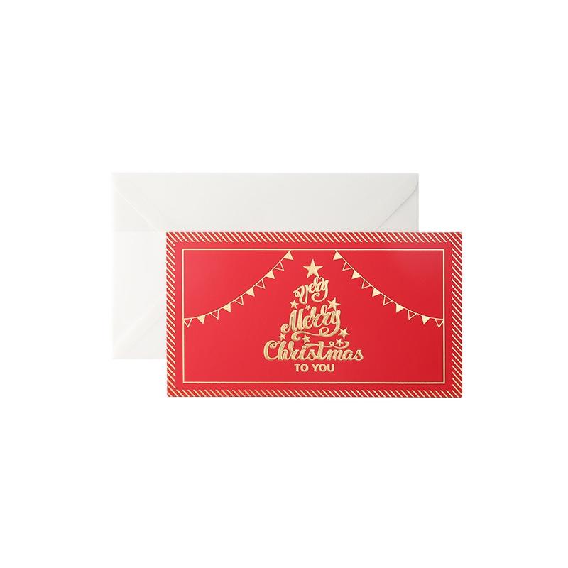 Personalized ECO Friendly Christmas Cards Greeting Cards In Bulk Gift Card Packaging